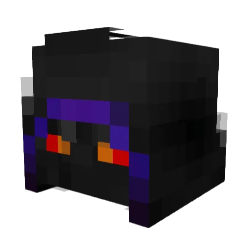WhereWolf2011 Minecraft avatar head, 3D render