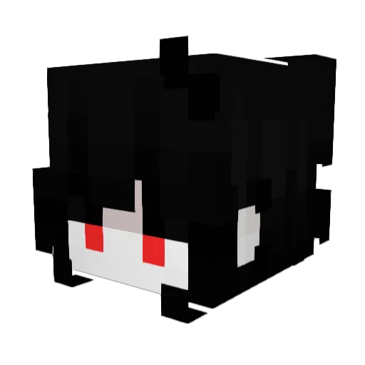 Whereorasz Minecraft avatar head, 3D render