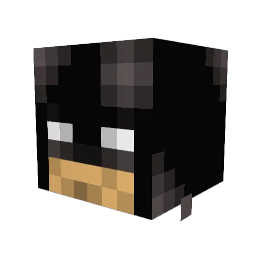 WheresLeBeef15 Minecraft avatar head, 3D render