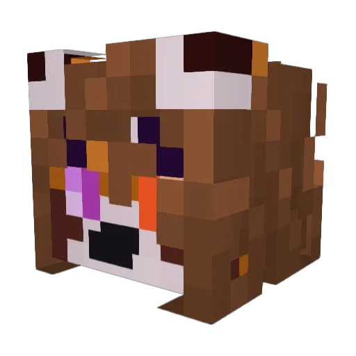 Whereswally06 Minecraft avatar head, 3D render