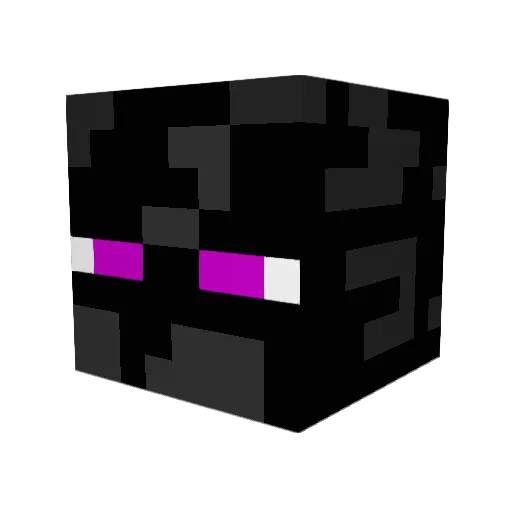 Whiffwhiff Minecraft avatar head, 3D render