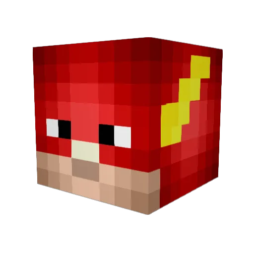WhimsicalMonkey Minecraft avatar head, 3D render