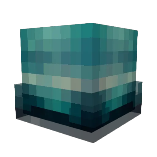 Whisale Minecraft avatar head, 3D render