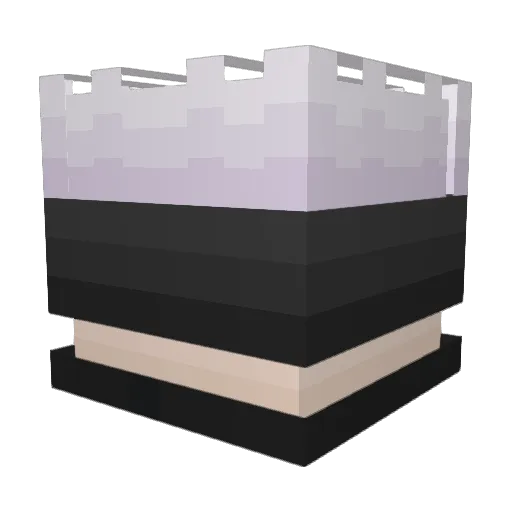 Whisper666 Minecraft avatar head, 3D render