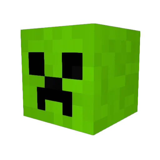 Whisper93 Minecraft avatar head, 3D render