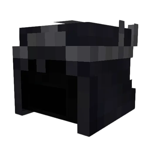 Whisperer195 Minecraft avatar head, 3D render