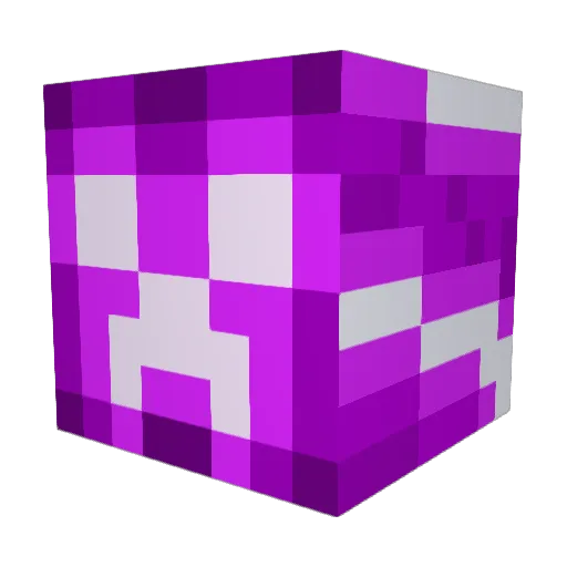 WhiteAbo04 Minecraft avatar head, 3D render