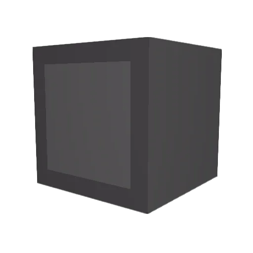 WhiteEuropean Minecraft avatar head, 3D render