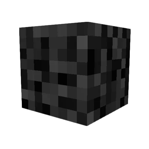 WhitePie Minecraft avatar head, 3D render