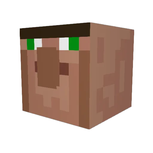 WhiteTyrone87 Minecraft avatar head, 3D render