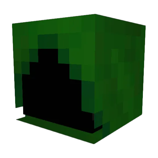 White_Fire1 Minecraft avatar head, 3D render