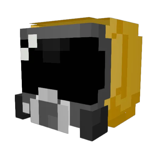 Whitechedder789 Minecraft avatar head, 3D render