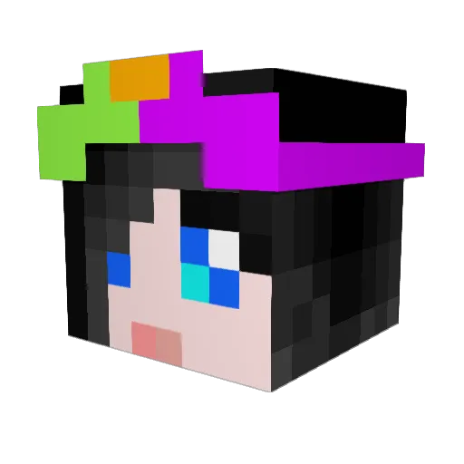 WhiterunGuard49 Minecraft avatar head, 3D render
