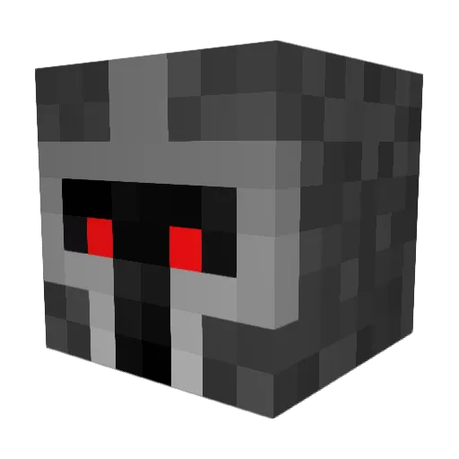 Whitherboy87 Minecraft avatar head, 3D render