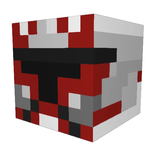 Whittle501 Minecraft avatar head, 3D render