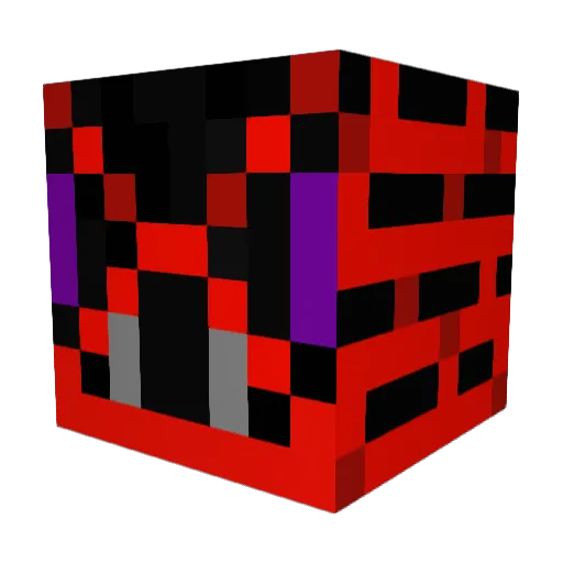 Whitty516 Minecraft avatar head, 3D render