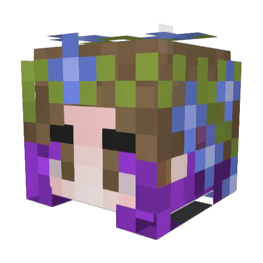 WhoIsLeon3556 Minecraft avatar head, 3D render