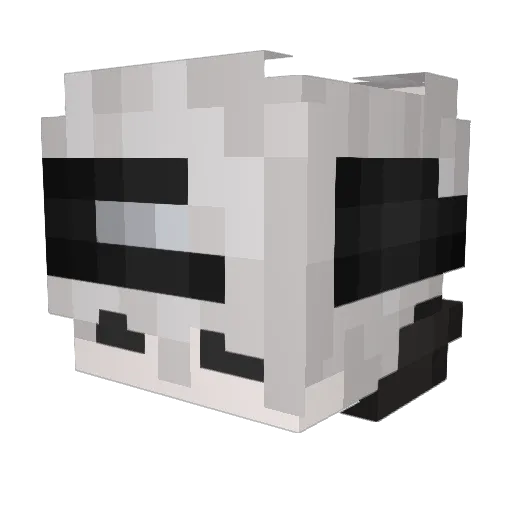 WhoIsSkylight Minecraft avatar head, 3D render