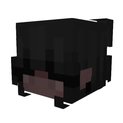 WhoIsVeee Minecraft avatar head, 3D render