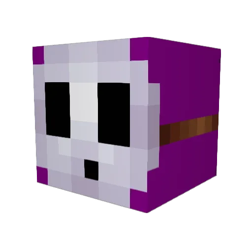 WhoesMad Minecraft avatar head, 3D render