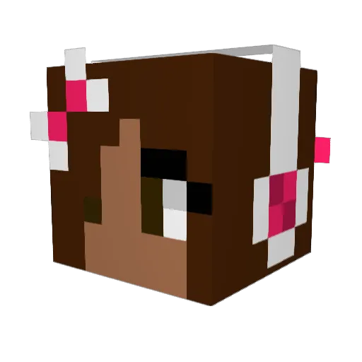 WhoisThisWeirdo Minecraft avatar head, 3D render