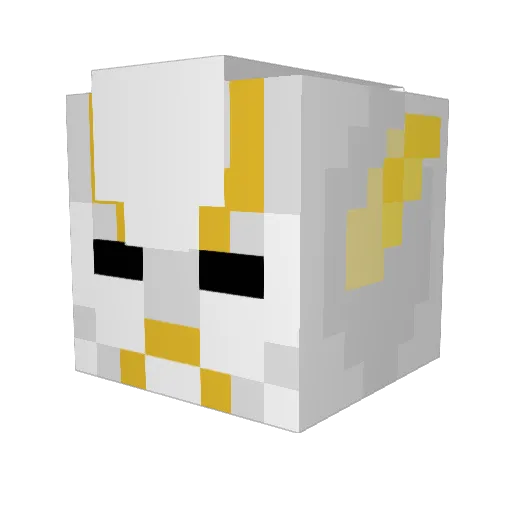 Whoisgorski Minecraft avatar head, 3D render