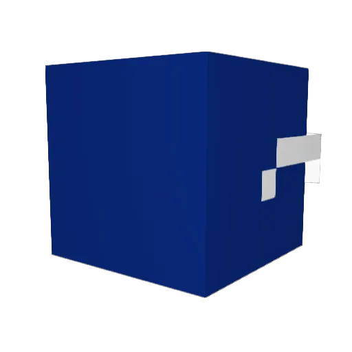 WhoopsICrashed Minecraft avatar head, 3D render