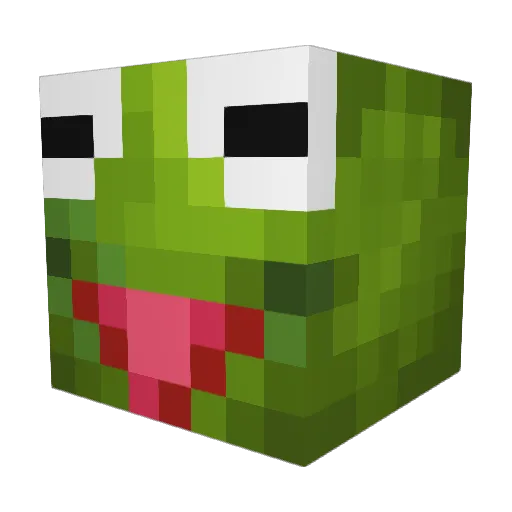 WhosUrDaddy9244 Minecraft avatar head, 3D render