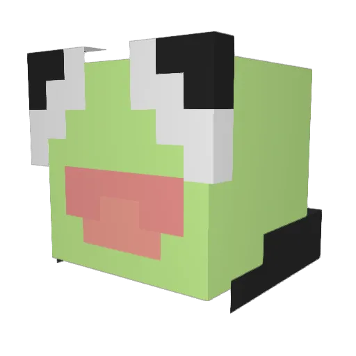 Whos_your_daddy Minecraft avatar head, 3D render