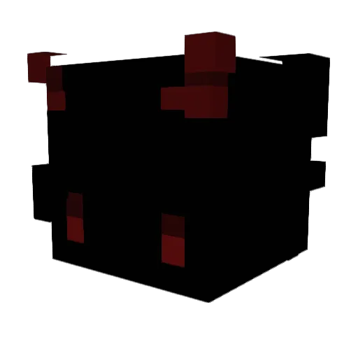 Whoyn Minecraft avatar head, 3D render
