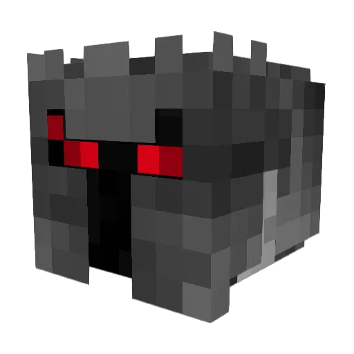 WhyBtw Minecraft avatar head, 3D render