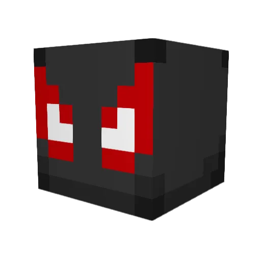 WhyDopee2 Minecraft avatar head, 3D render