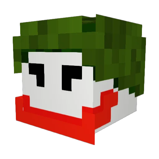 WhyS0Sirius Minecraft avatar head, 3D render