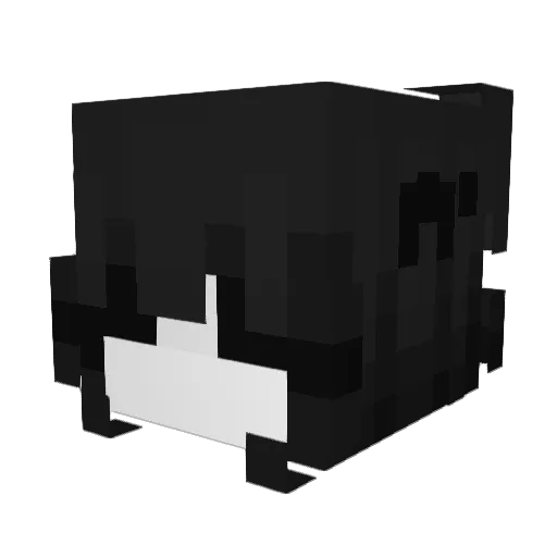 WhyTarget Minecraft avatar head, 3D render