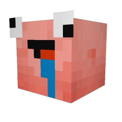 Why_So_Azirious Minecraft avatar head, 3D render
