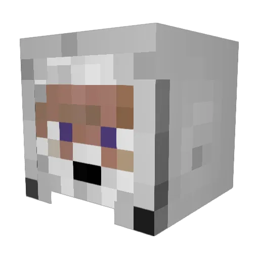 WiLLER__93 Minecraft avatar head, 3D render