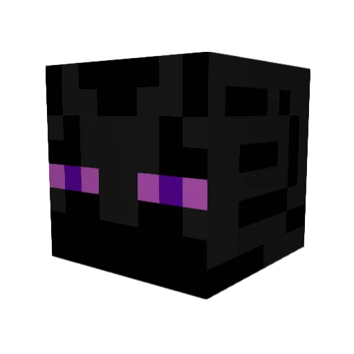 WiMuDi Minecraft avatar head, 3D render