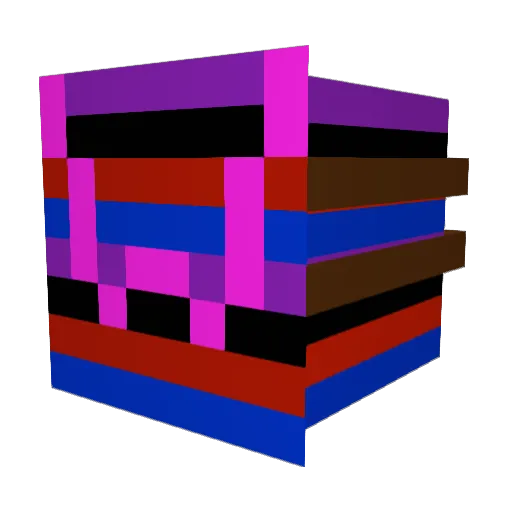 WiTHERiNGX8 Minecraft avatar head, 3D render