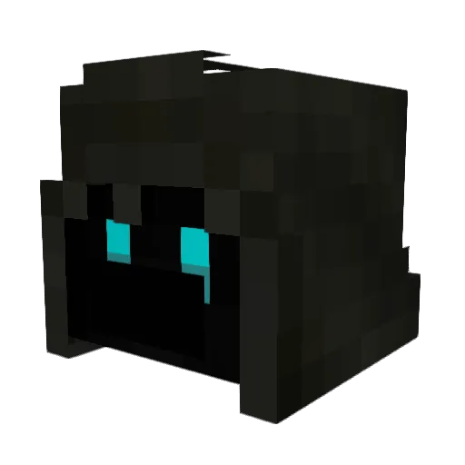 Wichaira Minecraft avatar head, 3D render