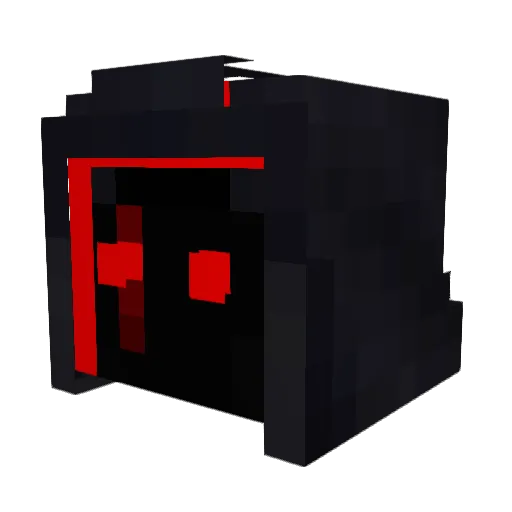 WickedAsta Minecraft avatar head, 3D render