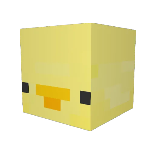 WickedNova1 Minecraft avatar head, 3D render