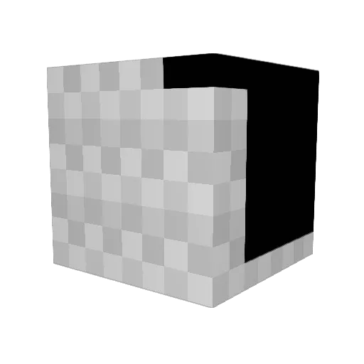 WickedRAFEEKY Minecraft avatar head, 3D render
