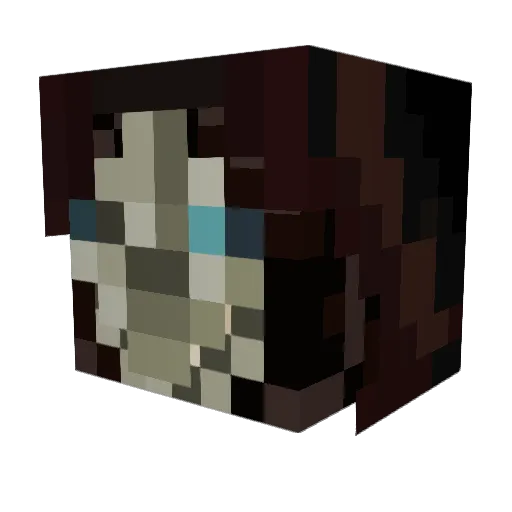 WickedSmitty11 Minecraft avatar head, 3D render