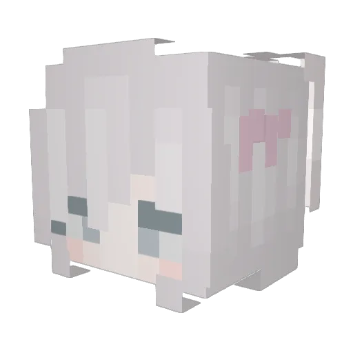 Wicked_Pixy Minecraft avatar head, 3D render