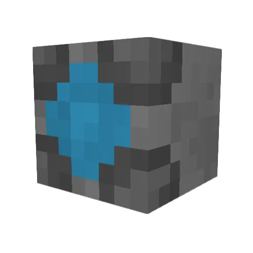 Widy_ Minecraft avatar head, 3D render