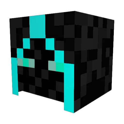 Wiezie Minecraft avatar head, 3D render