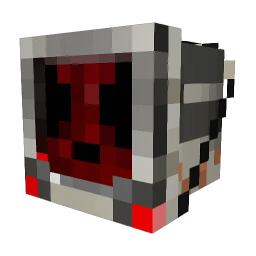 Wife_Knife Minecraft avatar head, 3D render
