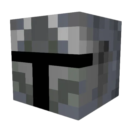 WigZiki Minecraft avatar head, 3D render