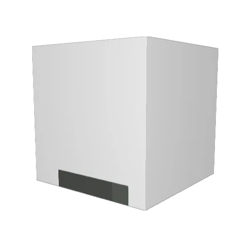 Wiginado Minecraft avatar head, 3D render