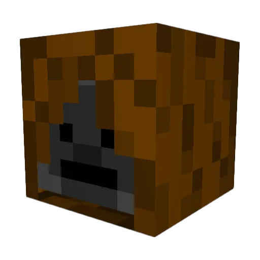 WiildCrusader Minecraft avatar head, 3D render